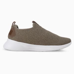 Wish Men's Walking Shoes, Totally Taupe-PUMA Black, extralarge-IND