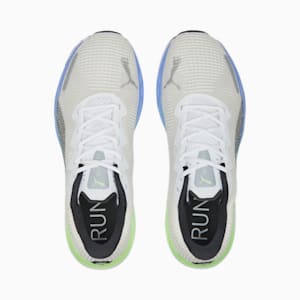 Velocity NITRO 2 Fade Running Shoes Men, PUMA White-PUMA Black-Elektro Purple, extralarge-GBR