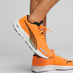Velocity NITRO 2 Fade Men's Running Shoes, Ultra Orange-Fresh Pear