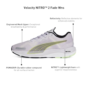 Velocity NITRO™ 2 Fade Women's Running Shoes, Spring Lavender-PUMA Black-Fizzy Lime, extralarge-IND