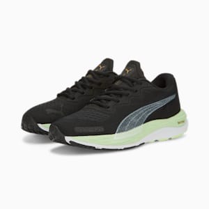 Velocity NITRO 2 Run 75 Running Shoes Women, PUMA Black-Light Mint