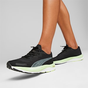 Velocity NITRO 2 Run 75 Running Shoes Women, PUMA Black-Light Mint