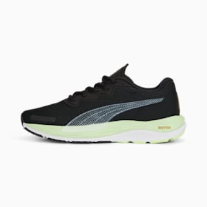 Tenis para correr para mujer Velocity NITRO 2 Run 75, PUMA Black-Light Mint, extralarge