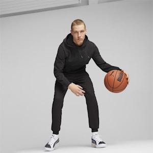 Tenis de baloncesto All-Pro NITRO™ para hombre, PUMA Black-PUMA White-Lime Squeeze, extralarge