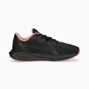 Twitch Runner Metallic Women's Running Shoes, PUMA Black-Hibiscus Flower, extralarge-IND