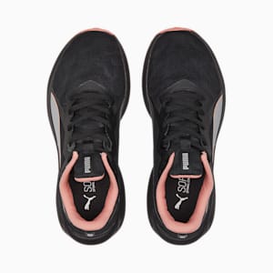 Twitch Runner Metallic Women's Running Shoes, PUMA Black-Hibiscus Flower