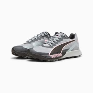 SEASONS Fast-Trac Apex NITRO™ Women's Running Shoes, Koral Ice-Cool Mid Gray-PUMA Black, extralarge