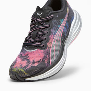 Deviate NITRO 2 'Marathon Series' Women's Running Shoes, PUMA Black-Strawberry Burst-Yellow Blaze, extralarge-IND