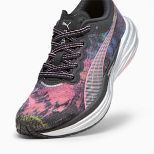 Deviate NITRO™ 2 'Marathon Series' Women's Running Shoes, PUMA Black-Strawberry Burst-Yellow Blaze, extralarge-IND