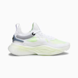 PWR NITRO SQD Women's Training Shoes, PUMA White-Speed Green, extralarge-IND