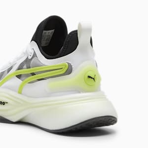 PWR NITRO™ Squared Women's Training Shoes, PUMA White-PUMA Black-Lime Pow, extralarge