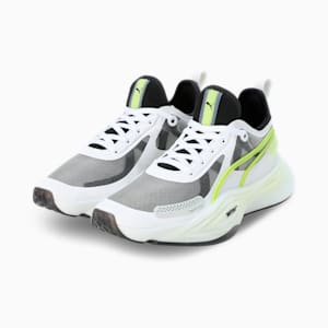 PWR NITRO™ SQD Women's Training Shoes, PUMA White-PUMA Black-Lime Pow, extralarge-IND