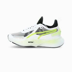 PWR NITRO™ SQD Women's Training Shoes, PUMA White-PUMA Black-Lime Pow, extralarge-IND