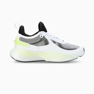 PWR NITRO™ SQD Women's Training Shoes, PUMA White-PUMA Black-Lime Pow, extralarge-IND