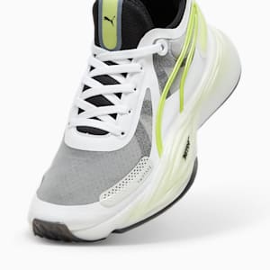 PWR NITRO SQD Women's Training Shoes, PUMA White-PUMA Black-Lime Pow, extralarge-GBR
