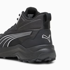 Obstruct Pro Mid Unisex Trail Shoes, PUMA Black-Dark Coal-PUMA White, extralarge-IND