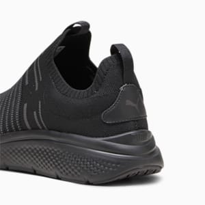 Softride Pro Echo Slip-On Unisex Running Shoes, PUMA Black-Dark Coal, extralarge-IND