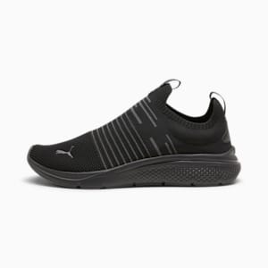 ユニセックス  ソフトライド プロ エコー スリッポン ランニングシューズ, PUMA Black-Dark Coal, extralarge-JPN