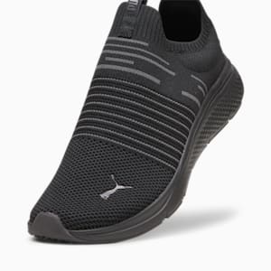Softride Pro Echo Slip-On Unisex Running Shoes, PUMA Black-Dark Coal, extralarge-IND