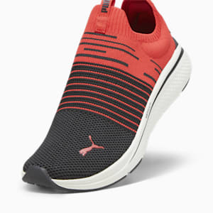 Softride Pro Echo Slip-On Unisex Shoes, PUMA Black-For All Time Red, extralarge-IND