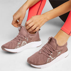 ウィメンズ ソフトライド ソフィア 2 マーブル ランニングシューズ, Dark Clove-PUMA White, extralarge-JPN