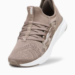 SOFTRIDE Sophia 2 Marbleized Women's Running Shoes, Dark Clove-PUMA White, extralarge-IND
