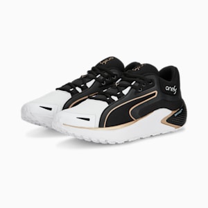 Softride Pro Coast One8 Unisex Training Shoes, PUMA Black-PUMA Gold-PUMA White