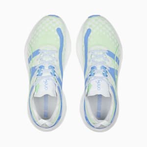Foreverrun Nitro one8 Men's Running Shoes, PUMA White-Fizzy Lime-Elektro Purple, extralarge-IND