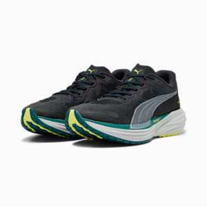 Deviate NITRO 2 WTRepel Men's Running Shoes, PUMA Black-Yellow Burst-Malachite, extralarge-GBR