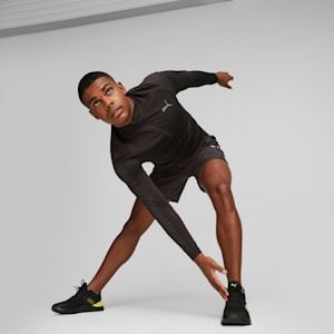 Infusion Premium Training Shoes, PUMA Black-Yellow Burst, extralarge-IND