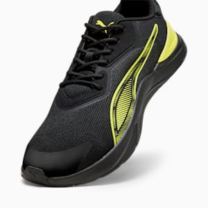 Infusion Premium Training Shoes, PUMA Black-Yellow Burst, extralarge-IND