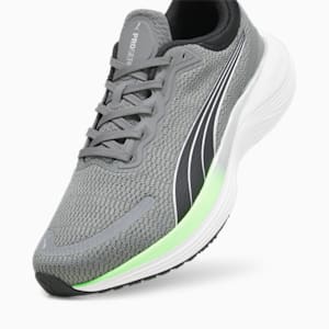 Scend Pro Running Shoes, Cool Dark Gray-Speed Green-PUMA Silver, extralarge-IND