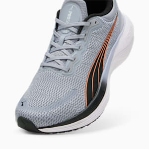 Scend Pro Unisex Running Shoes, Gray Fog-PUMA Black-Clementine, extralarge-IND