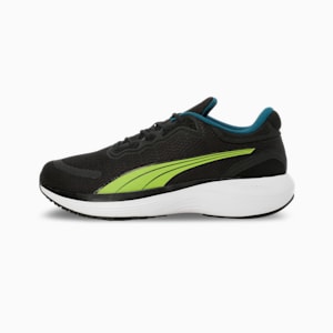 Scend Pro Running Shoes, PUMA Black-Lime Pow-Ocean Tropic, extralarge-IND