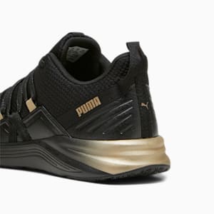 Better Foam Prowl Alt Molt Metal Women's Running Shoes, PUMA Black-PUMA Gold, extralarge-IND