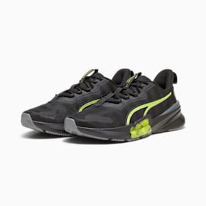 Yellow and black gym shoes store