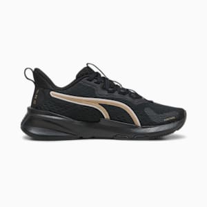 PWRFrame TR 2 Women's Training Shoes, PUMA Black-Metallic Gold, extralarge-IND