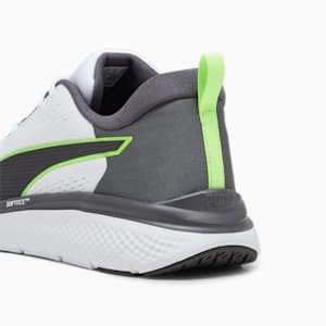 ユニセックス ソフトライド プロ エコー ランニングシューズ, PUMA White-Dark Coal-Pro Green, extralarge-JPN