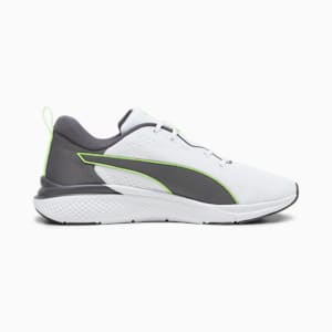 ユニセックス ソフトライド プロ エコー ランニングシューズ, PUMA White-Dark Coal-Pro Green, extralarge-JPN