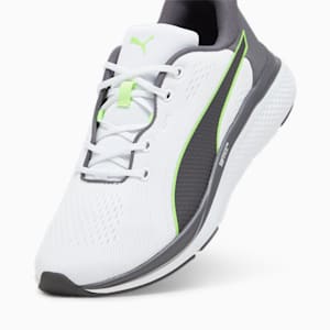 ユニセックス ソフトライド プロ エコー ランニングシューズ, PUMA White-Dark Coal-Pro Green, extralarge-JPN