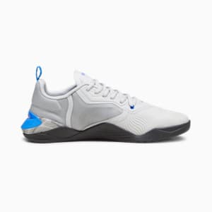 Tenis de entrenamiento para hombre Fuse 2.0 Hyperwave, Ash Gray-PUMA Black-Ultra Blue, extralarge