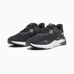 Disperse XT 3 Women's Training Shoes, PUMA Black-PUMA White-PUMA Silver, extralarge-IND
