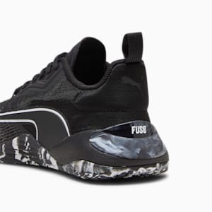 Fuse 2.0 Women's Training Shoes, PUMA Black-PUMA White-Dark Coal, extralarge-IND