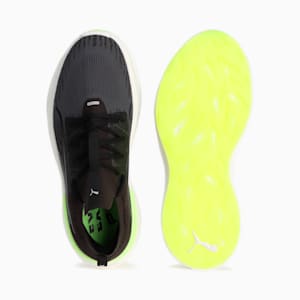 メンズ ゴルフ エレクトロキャット ニトロ スパイクレスシューズ, PUMA Black-Strong Gray-Fast Yellow, extralarge-JPN