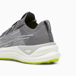 メンズ ゴルフ エレクトロキャット ニトロ スパイクレスシューズ, Ash Gray-Slate Sky-Safety Yellow, extralarge-JPN