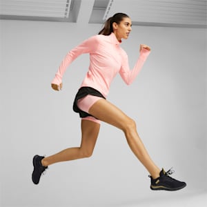 ウィメンズ ソフトライド REMI モルテン メタル ランニングシューズ, PUMA Black-PUMA Gold, extralarge-JPN