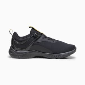 ウィメンズ ソフトライド REMI モルテン メタル ランニングシューズ, PUMA Black-PUMA Gold, extralarge-JPN