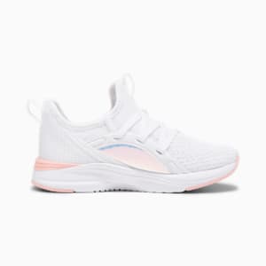 SOFTRIDE Sophia 2 Crystal Kid's Sneakers, PUMA White-Peach Smoothie-PUMA Black, extralarge-IND