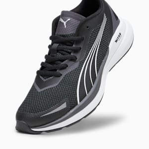 PUMA Kruz NITRO™ Big Kids' Sneakers, PUMA Black-PUMA White-Dark Coal-PUMA Silver, extralarge