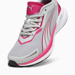 Tenis PUMA Kruz NITRO para adolescentes, Ash Gray-Pinktastic-PUMA Silver, extralarge